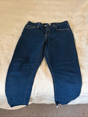 Levi Jeggings Indigo High-Rise Jeans